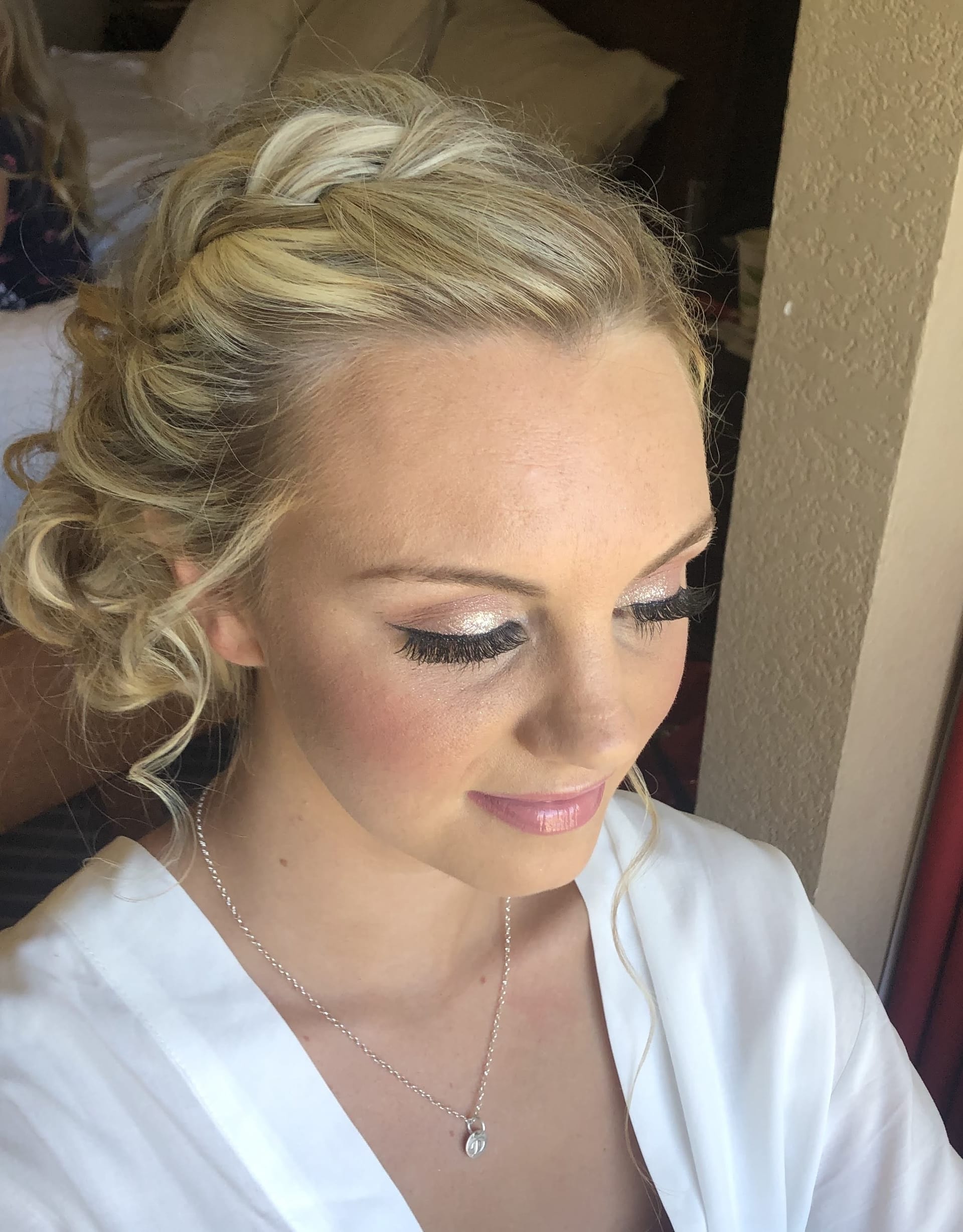 Morning bridal prep