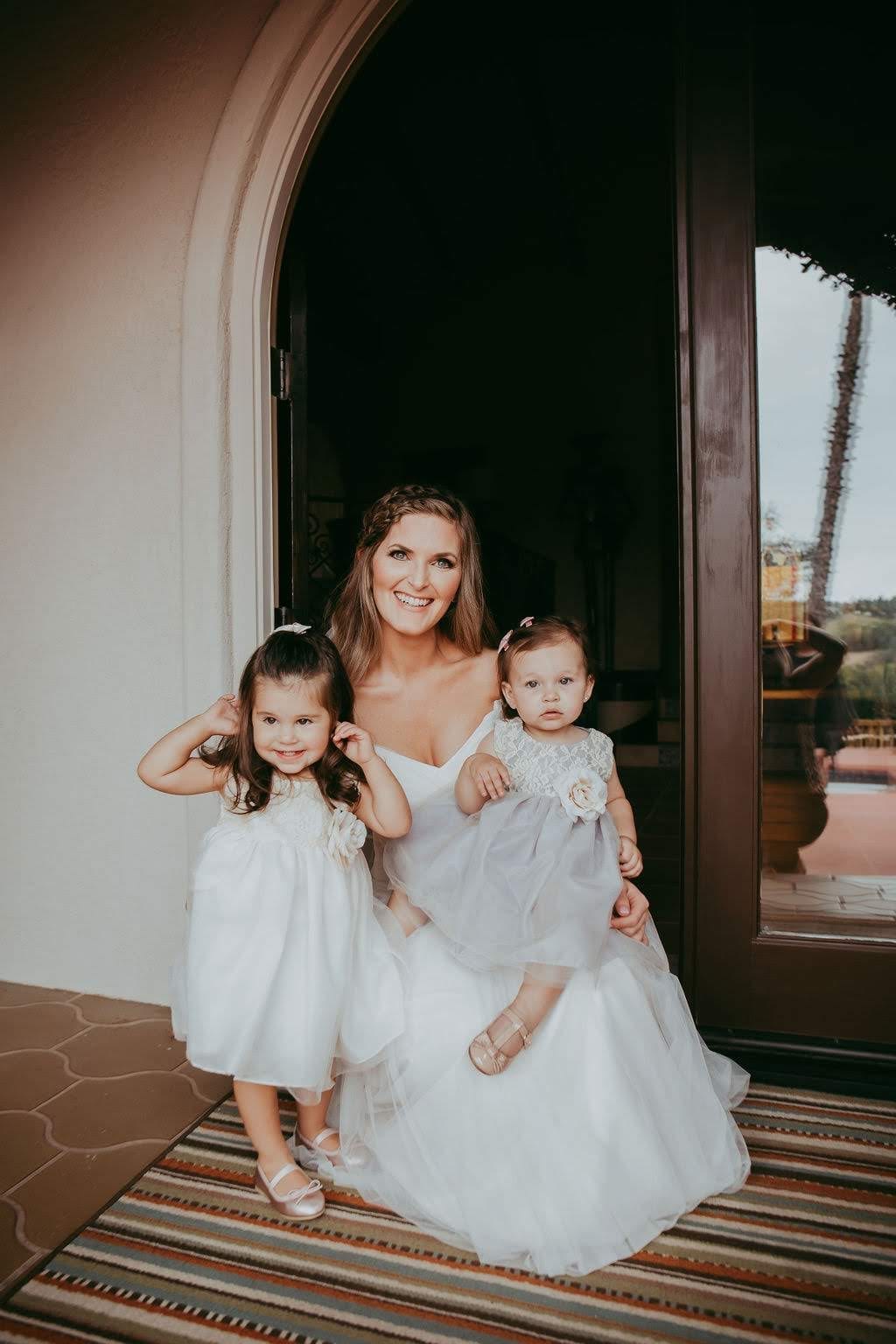 Blushed Brides Bride Wedding Day Glam Look