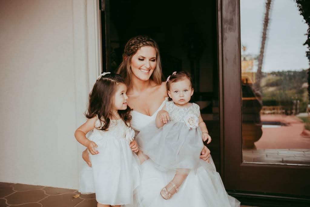 On-location bridal beauty preparation