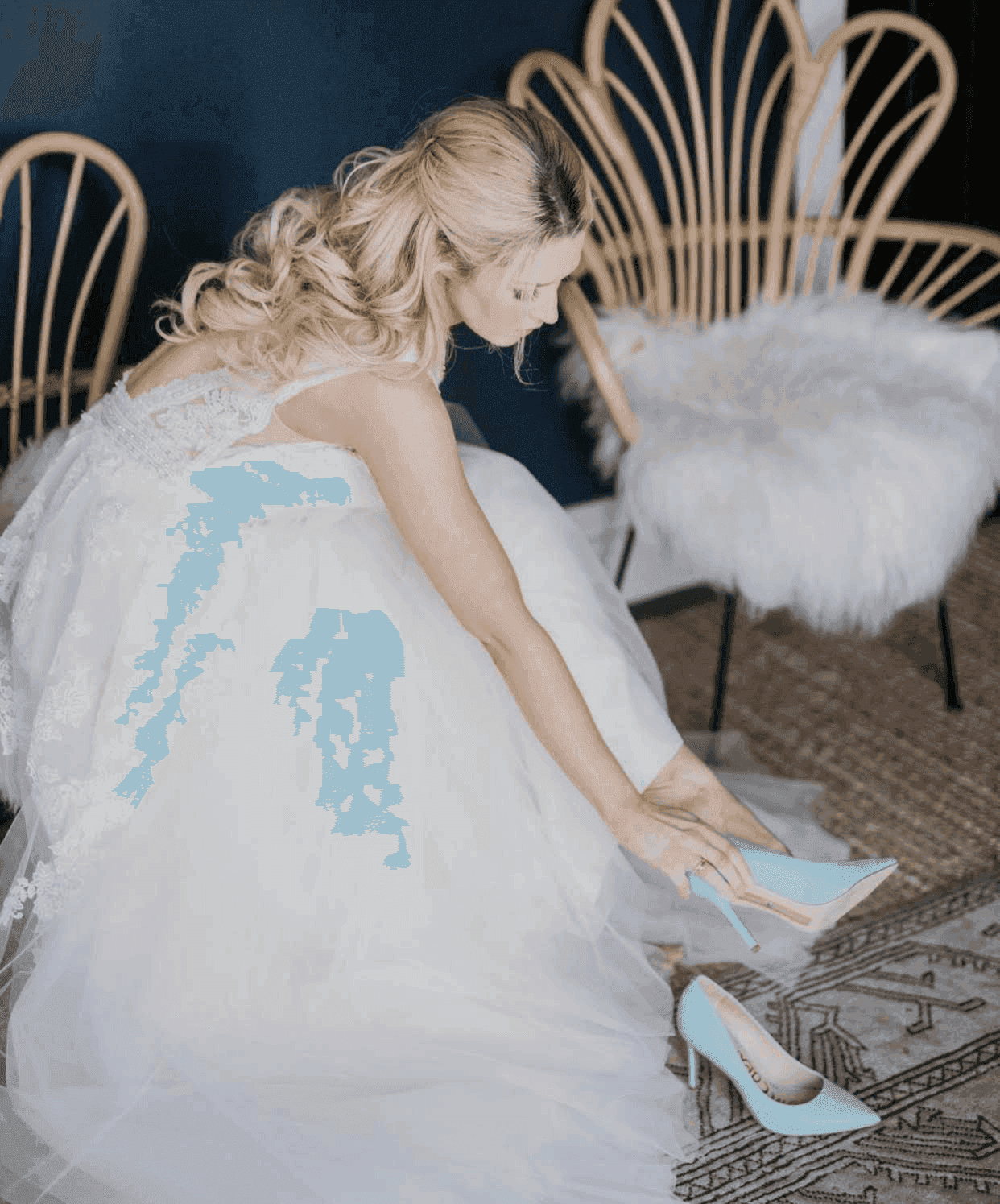 Blushed Brides Wedding Day Getting Ready Prep
