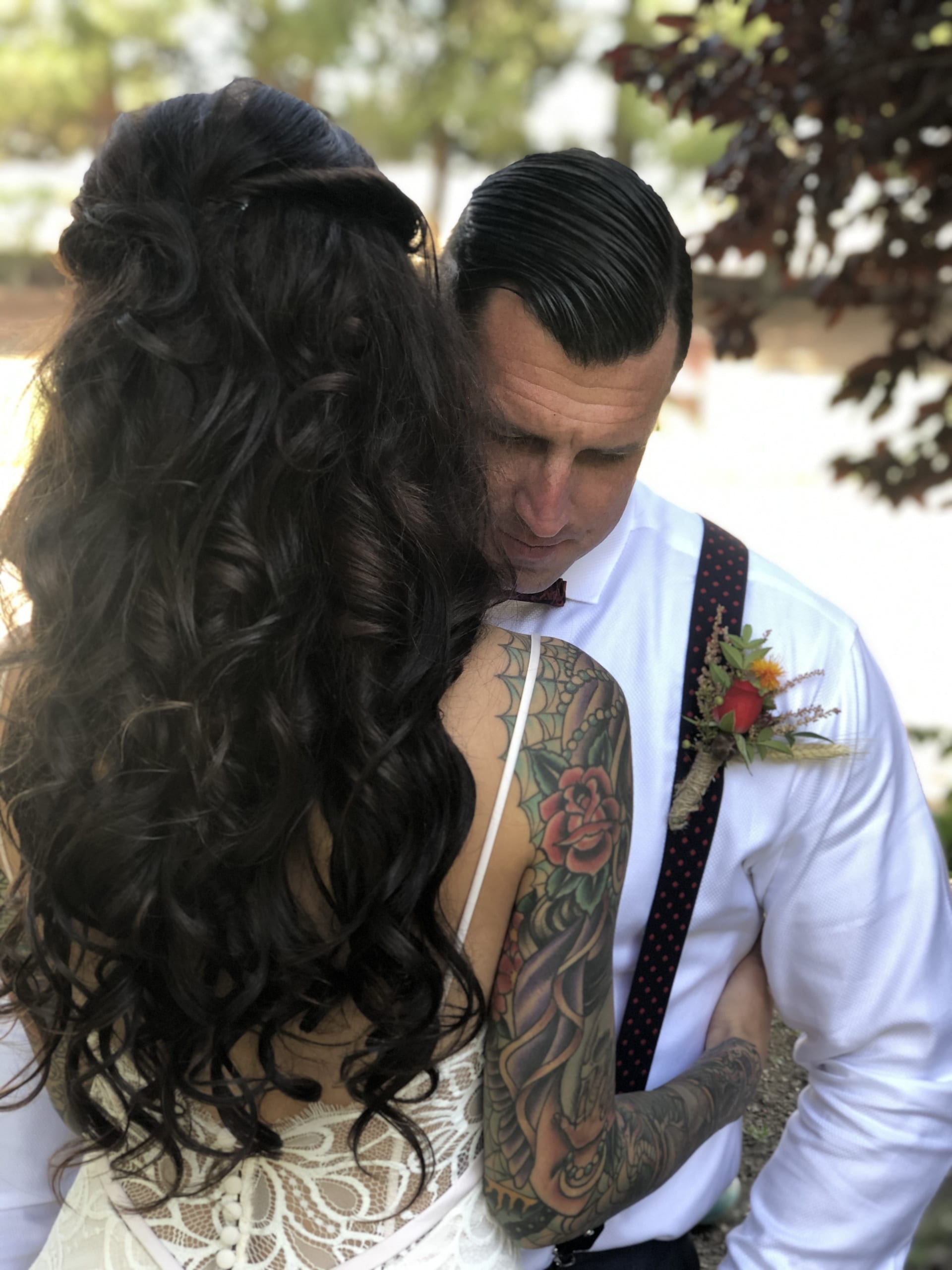 Blushed Brides Wedding Day Soft Glam Hair