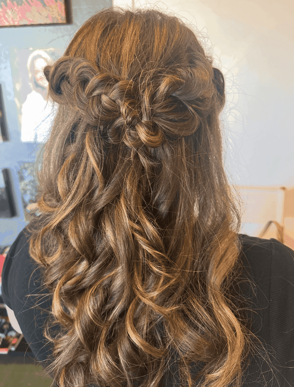 Blushed Brides Wedding Updo Bridal Hair Artist
